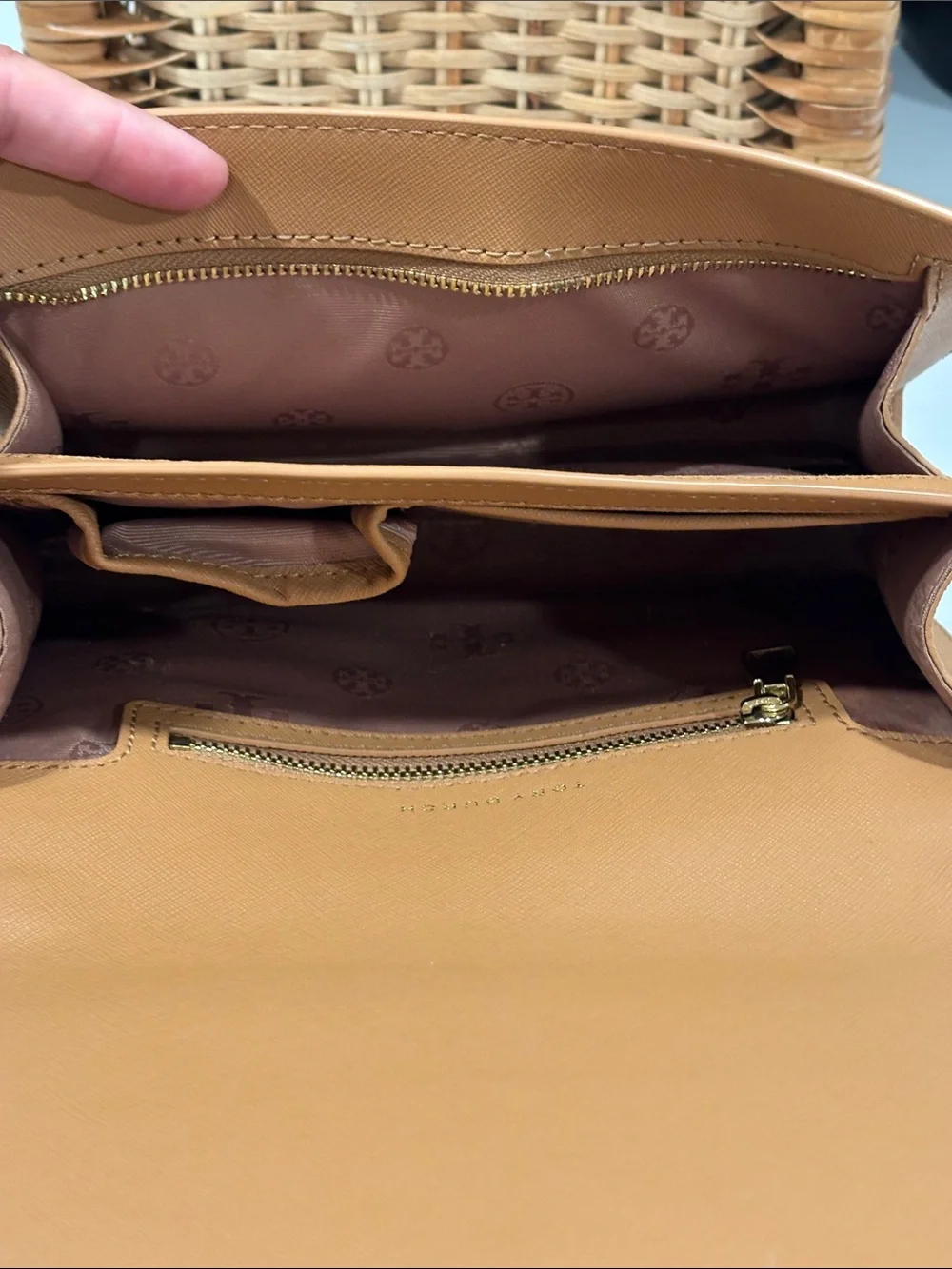 Tory Burch Emerson Convertible Crossbody Bag in Cardamom